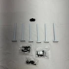 Neevolve Floating Shelf Bracket (1/4 Inch Thick D6 Pack, White) Open. Price: $25.99.