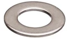 18-8 Stainless Steel Flat Washer, Plain Finish, Meets Ansi B18.22.1 New. Price: $13.60.