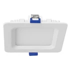 Lot Of 4X Luxrite 4" Mini Square Recessed Led Lights LR23735 3-COLOR Dimmable Open. Price: $40.00.