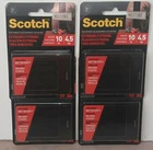 3M Scotch Extremely Strong Black Fasteners 16 Count Pack 23437 New. Price: $12.95.