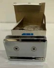Crl PPH01CH Chrome Prima Series Top Or Bottom Frameless Shower Mount Hinge New. Price: $40.00.
