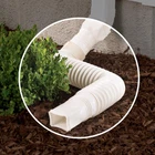 Amerimax 85010 Rigid Corrugated Downspout Extension 4.5 H 55 L In. New. Price: $21.52.