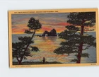 Postcard Mack Rock At Sunset Oregon Coast Highway Usa Unspecified. Price: $27.95.