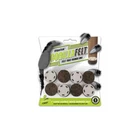 Slipstick Gorillafelt Brown/gray 1 In. Tap-on Chair Glide 8 Pk CB257 New. Price: $10.95.