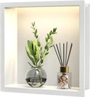 Bernkot 12X12 Led Shower Niche White 304 Stainless Steel Recessed Shelf #R041 Open. Price: $64.99.