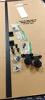 Signature Hardware HBD5030X78BK 78" Top Mounted Sliding Barn Door Track Black Open. Price: $179.00.