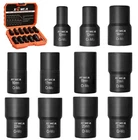 Xewea 12PCS Lug Nut Remover Set, 1/2-INCH Drive Stripped Wheel Lock Removal E... New. Price: $59.27.