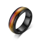Stainless Steel Plated Color Changing Mood Temperature Rings Women 6-12 New. Price: $7.99.