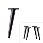 Akb Hardware Slant Furniture Metal Legs - Set Of 4 Black 12 New. Price: $62.28.