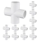12 Pack 3/4" Cross Pvc Fitting Connector, 4-WAY Furniture Grade Elbow New. Price: $26.99.