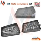 Rib Plate Instruments Set Trauma Orthopedic Surgical Tool Best Quality New. Price: $378.84.