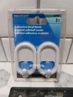 Hillman Adhesive Oval Hook 852097 White 2PC Lightweight Wall Hanger Ships Free! New. Price: $11.99.