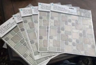6 Self Adhesive Wall Decor Mosaic Peel & Stick Tile Decal Panels New 10X10. Price: $10.75.