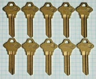 Lot Of 10 Us Lock Key Blank For Schlage- SC9- A1145E New. Price: $16.00.