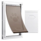 Vevor Pet Door Interior Exterior Aluminum Frame Metal Closing Panel Lock Medium New. Price: $67.51.