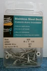 Hillman Stainless Steel Deck Screws 8 X 1-1/4 Square Drive 25 Pk. (41597) Fs Open. Price: $10.00.