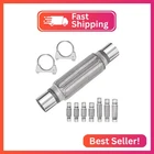 Mardatt 3PCS Exhaust Flex Pipe Heavy Duty Stainless Steel Doub New. Price: $33.23.