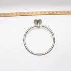 Gatco Towel Ring Holder Latitude Ii Round Satin Nickle 6-1/2" Od Open. Price: $12.43.