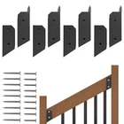 8 Pcs Deck Railing Bracket, 201 Stainless Steel X 4 30 New. Price: $54.03.