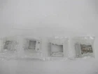 Key-link 932010004-32 , Level Mounting Bracket Matte White (pk 4) Open. Price: $38.00.