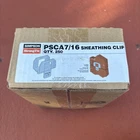 Simpson Strong-tie Sheathing Clips PSCL7/16, Quantity. 250 Made Usa Brand New. Price: $18.20.