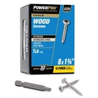 Hillman Power Pro No. 8 X 1-3/4" Star Flat Head 305 Ss Deck Screws Lb New. Price: $53.04.