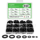 650-PIECES Nylon Flat Washer M3, M4, M5, M6, M8, M10, M12 Millimeters, Black New. Price: $9.99.