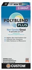 Polyblend Non-sanded Grout, Solid Powder, Characteristic, Bone, 10 Lb Box New. Price: $30.02.