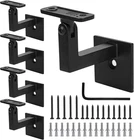 Handrail Bracket- 5 Pack SS304 Adjustable Brackets L-shape Heavy Duty M New. Price: $137.99.
