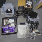 MK3S+ 3D Printer With MMU3 Multi-material Unit, Revo Six Nozzles, Prusabox Used. Price: $600.00.