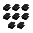 Kyien Pack Of 8 Aluminum Alloy Square Glass Shelf Clamp Clip Holder Support Brac New. Price: $15.80.