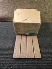 (qty 10) Newtechwood Us-qd-zx-rw Deck Tiles 12" Composite Water Resistant Open. Price: $61.80.