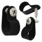Waziaqoc 100 Pack P-style 1/2 Inch Nylon Cable Clips For Secure Wire Manageme... New. Price: $13.11.