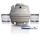Suncourt Mitigation Kit 4" Fan, Couplers + Air Pressure Indicator New. Price: $169.95.