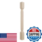 Ekena Millwork COL03X03X35RARW Raymond Reeded Cabinet Column Top Block 6 1/8 New. Price: $105.70.