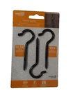 Pieces National Hardware Ceiling Hook #6 X 3/8" Black 35 Pound Capacity New. Price: $6.59.