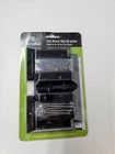 Deckorail 2X4 Black Brackets Connects Standard Post Open. Price: $19.99.