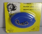 Vintage 1967 Quikoin Blue Coin Holder Squeeze Chain New Sealed Quikey Usa. Price: $9.74.