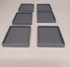 Yelanon Furniture Coasters 6 Pcs 3 Square Caster Cups Slip Pads Open. Price: $14.99.