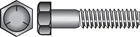 Hillman 1/4 In. 3/4 Heat Treated Zinc Steel Hex Head Cap Screw New. Price: $35.74.