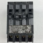 Siemens Q21530CT Double Two 15-AMP Single Pole Circuit Breaker *used*. Price: $22.95.