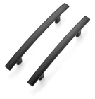 Ravinte 50 Pack 6'' Curved Cabinet Pulls Matte Black Kitchen Drawer New. Price: $34.98.