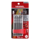 Vessel Impact Bit Set 3-1/2" 5PC Jis Like Phillips Flat Slot Magnetizer HRC6 New. Price: $14.47.
