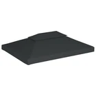 Gazebo Cover 2-TIER Canopy Top Replacement Patio Sunshade Anthracite Vidaxl New. Price: $87.99.