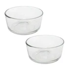 Pyrex 7200 Simply Store 2-CUP Round Glass Food Storage Bowl (2-PACK) New. Price: $21.99.