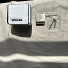 Kohler 97030-BN Avid Cabinet Knob Vibrant Brushed Nickel Open. Price: $13.99.