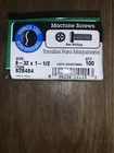 Hillman No. 8-32 X 1-1/2 Coarse Pan Stainless Steel Machine Screws 100 New. Price: $16.82.