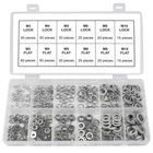 Split Lock And Flat Washer Assortment Set 304 Stainless Steel 400 Piece Silve... New. Price: $15.76.