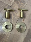 (2) Kohler K-T14491-4-2MB Purist Trim Brushed Moderne Brass Photos Open. Price: $59.99.