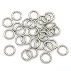30PC Welded Stainless Steel O-ring 15MM Id 3MM Thick Round Marine Hardware New. Price: $12.20.